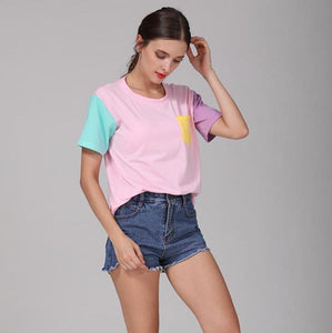 Sunny Day Color Block T-Shirt