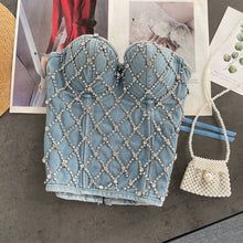 Brittany Diamond Denim Corset Collection