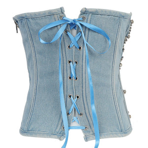 Brittany Diamond Denim Corset Collection