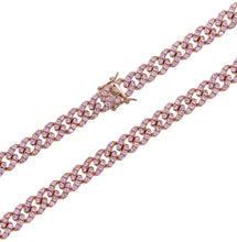 Spoiled Rich Crystal Cuban Link Layered Necklace