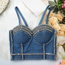 Brittany Diamond Denim Corset Collection