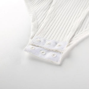 'MotoSport' 1/3-Zip Bodysuit