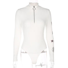 'MotoSport' 1/3-Zip Bodysuit