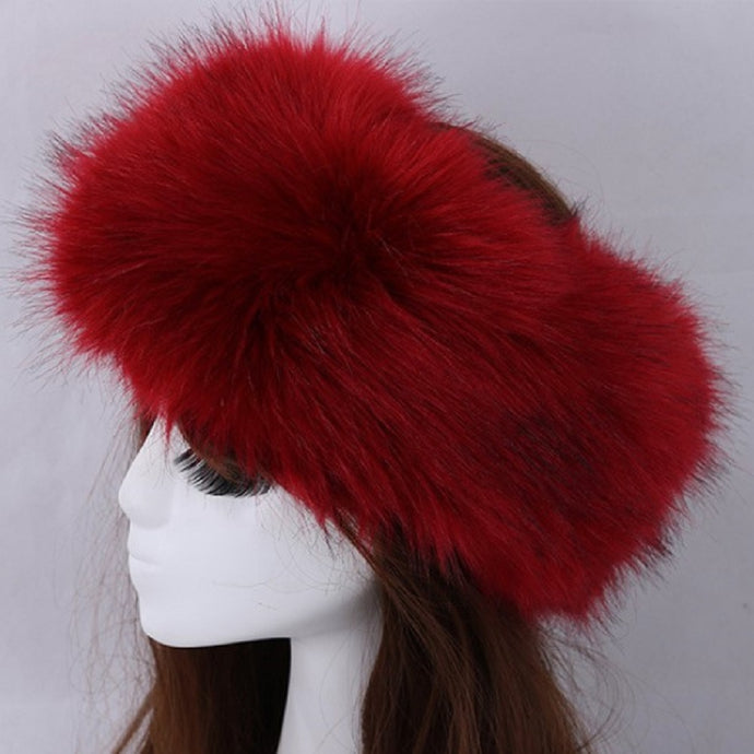 Classic Hollywood Faux Fur Headband