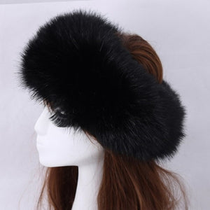 Classic Hollywood Faux Fur Headband