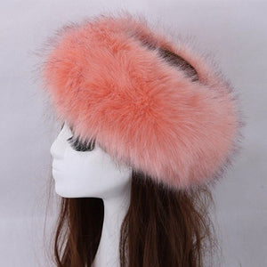 Classic Hollywood Faux Fur Headband