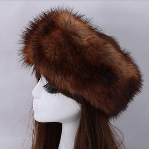 Classic Hollywood Faux Fur Headband