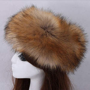 Classic Hollywood Faux Fur Headband