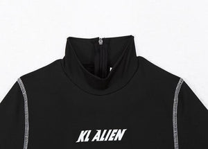 KL Alien Silhouette Playsuit