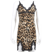Lucy Leopard Night Dress Nightgown