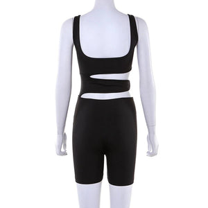 KL Alien Peek Cut-Out Playsuit
