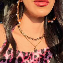 Golden Playmate Lock & Key Necklaces
