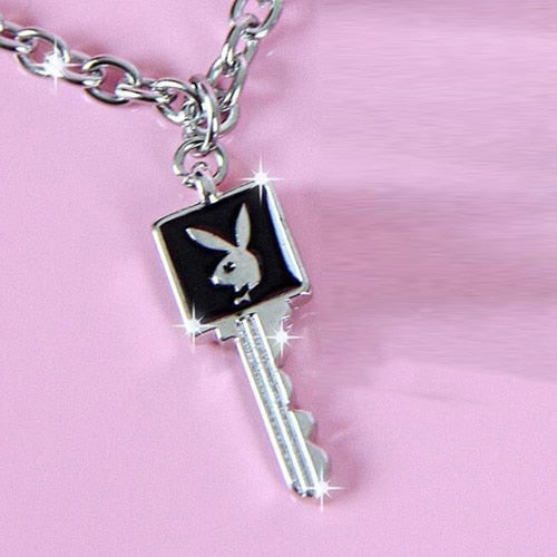 Playmate Keys to the Mansion Necklace