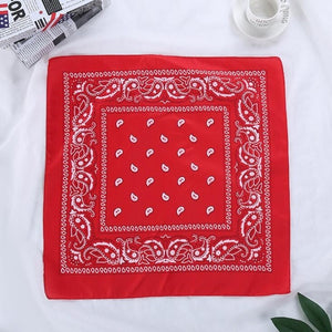 Retro Paisley Print Bandana