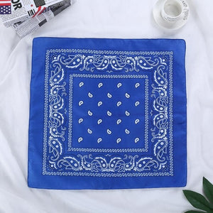 Retro Paisley Print Bandana