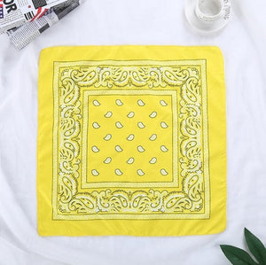 Retro Paisley Print Bandana