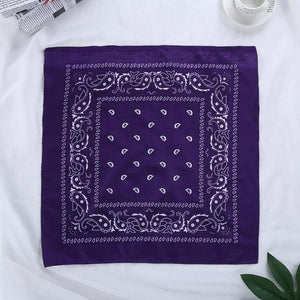 Retro Paisley Print Bandana