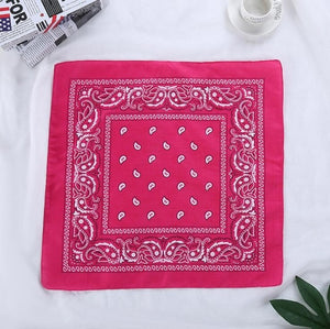 Retro Paisley Print Bandana