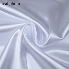 Santana Satin Tie Top And Skirt Set