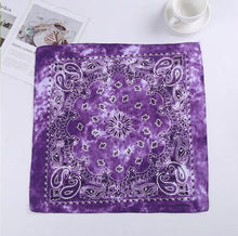 Retro Paisley Print Bandana