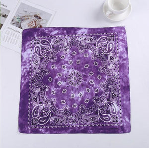Retro Paisley Print Bandana