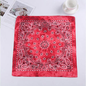 Retro Paisley Print Bandana