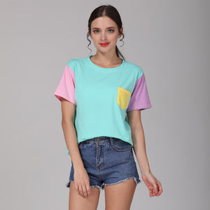 Sunny Day Color Block T-Shirt