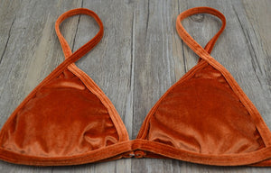 'Belvedere' Velvet Bikini Swim Set