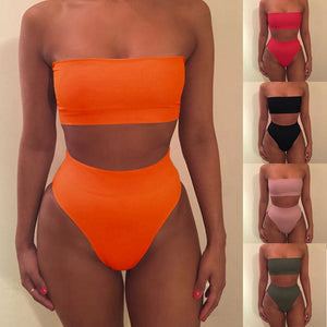 'Bonnie Band-It' Bandage Bikini Swim Set