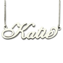 Cali Cursive Custom Necklace (Box Link)
