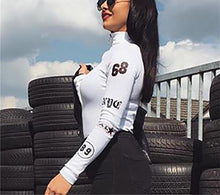 'MotoSport' 1/3-Zip Bodysuit