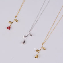 Silhouette Juliet Rose Necklace