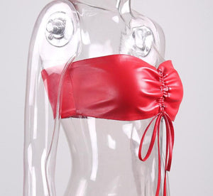 'Red Light Special' Strapless Tube Top