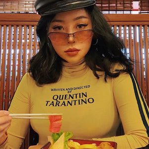 'Director's Cut' Cropped Turtleneck