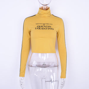 'Director's Cut' Cropped Turtleneck
