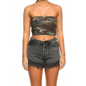 'Survivor' Camo Bandeau