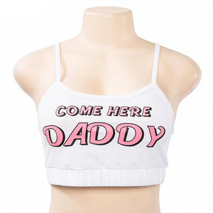 Come Here Daddy Crop Tank