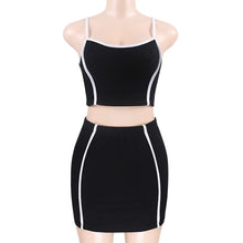 Varsity Mini Skirt Set