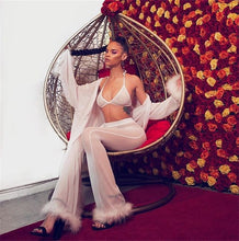 Playmate Boa Pants