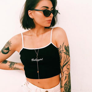 Babygirl Cropped Top