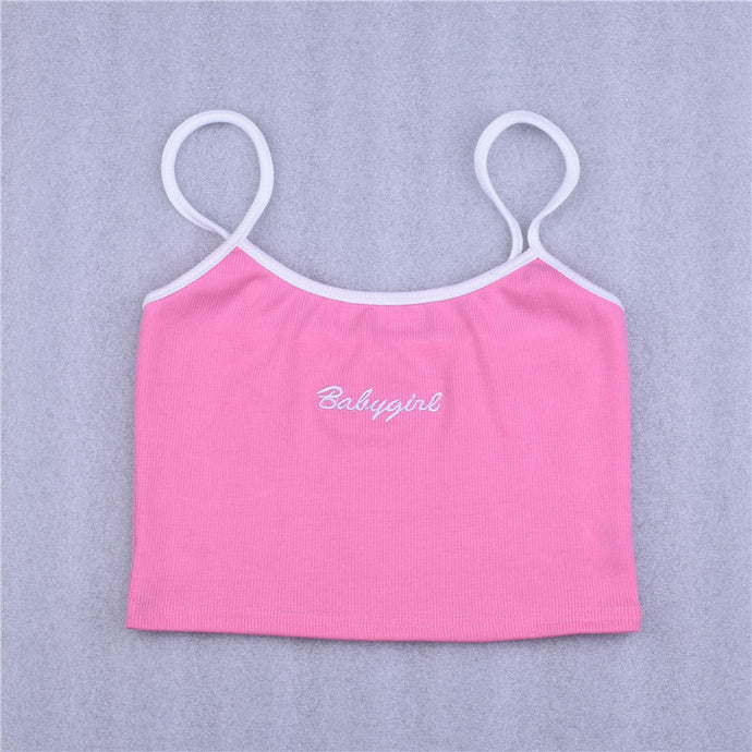 Babygirl Cropped Top