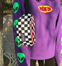 Vintage Checkerboard Waist Bag