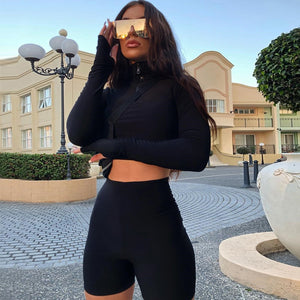 Agent Pretty Biker Shorts Set