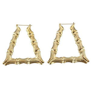 Retro Baddie Bamboo Earrings