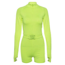 Go-Mode Neon Utility Playsuit