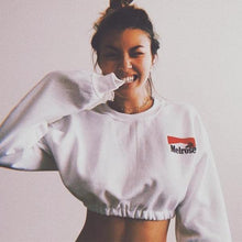 'Melrose' Cropped Sweatshirt