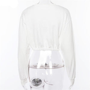 'Melrose' Cropped Sweatshirt