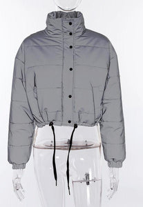 Premium Reflective Crop Coat