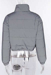 Premium Reflective Crop Coat