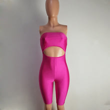 Sabrina Strapless Bandage Jumpsuit